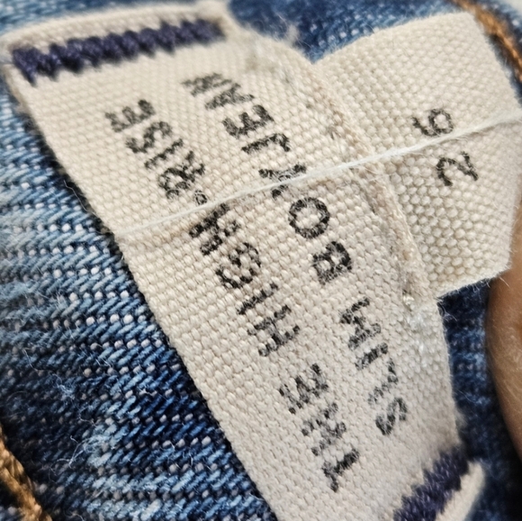 📌50 MADEWELL THE HIGH RISE SLIM BOYJEAN WOMEN'S SIZE 26 - Picture 4 of 5